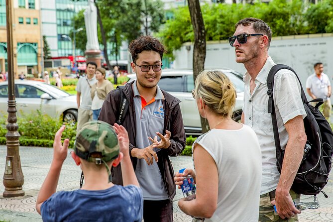 Small-group Saigon City Tour: 3-Hour Cyclo Ride to Hidden Stories - English guide storytelling: what it changes in your experience