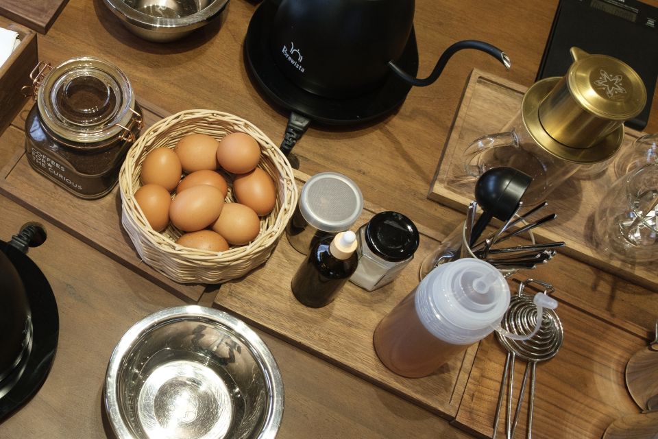 Techniques & Secrets Behind the Famed Vietnamese Egg Coffee - What’s included with your cup: cocoa-coated cashews